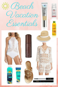 Beach Vacation Essentials - Just a Mom with her Blog