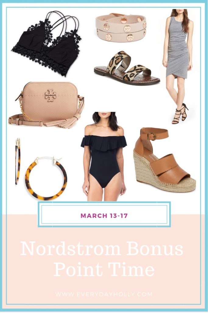 Nordstrom Bonus Point Time - Everyday Holly 