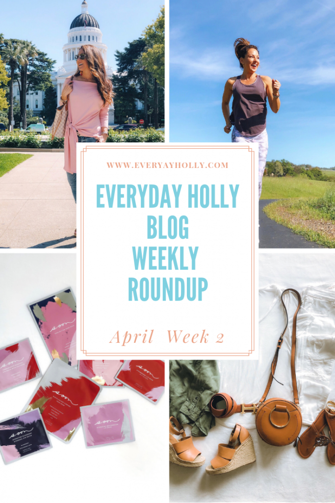 Everyday Holly Blog Weekly roundup week 2 Pink Lily, Fabletics, Amazon Fashion, Soon Skincare