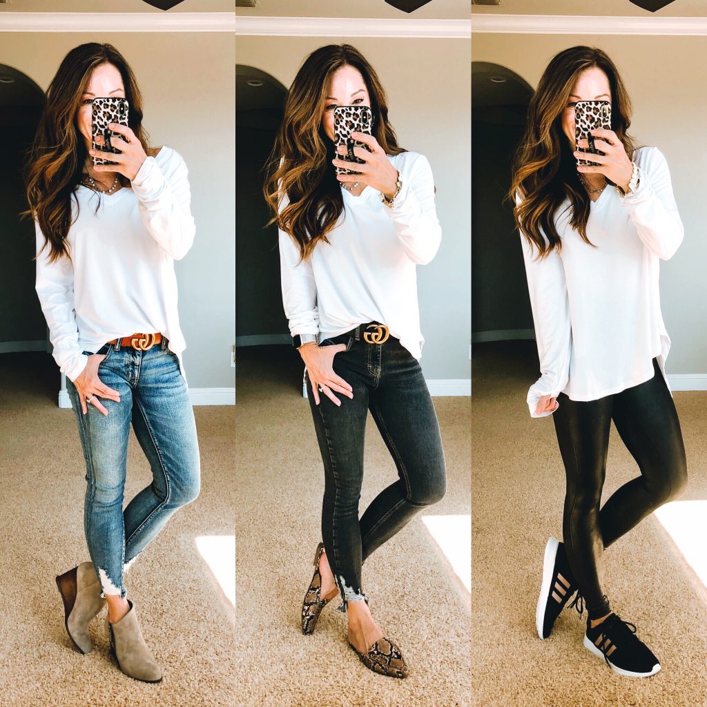 The best white long sleeve tee