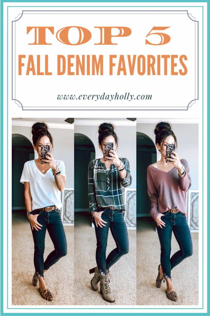 Top 5 Fall Denim Favorites - Everyday  Holly 