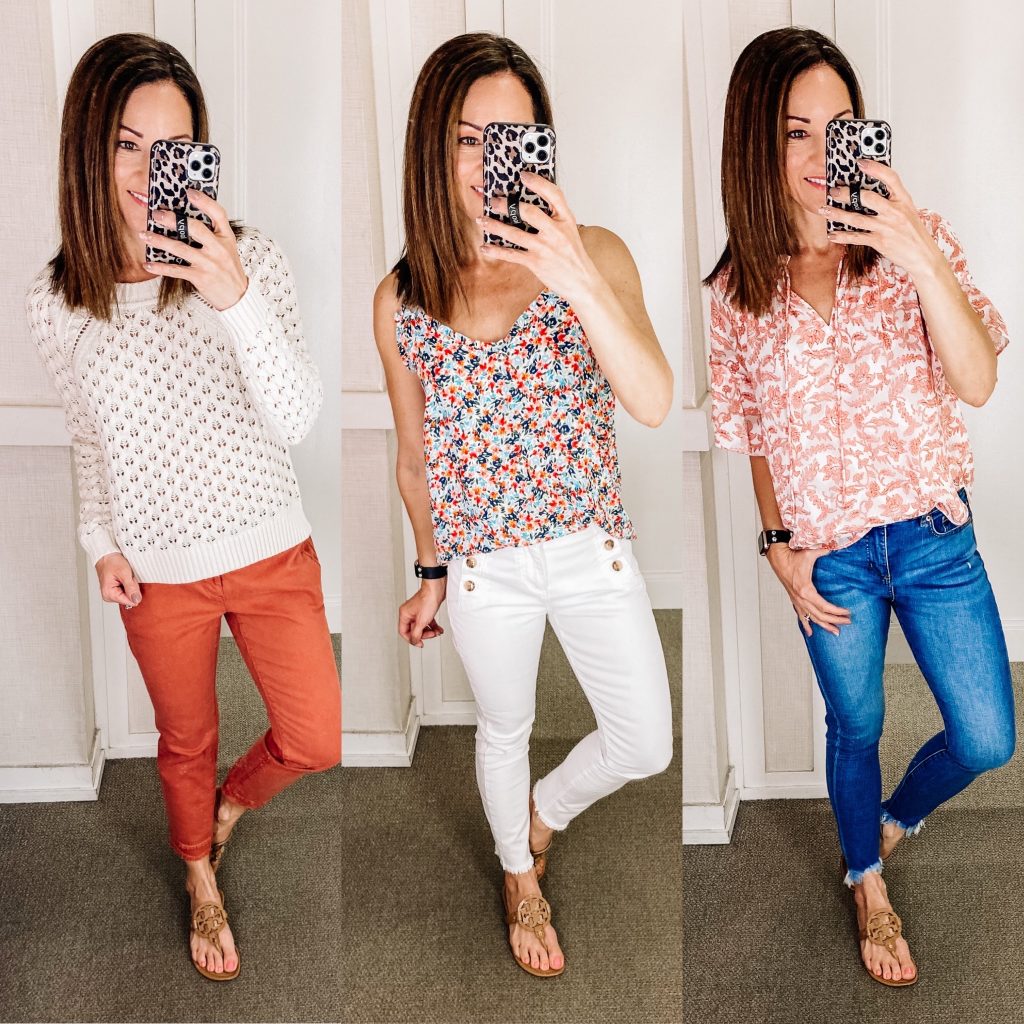 spring transition outfits