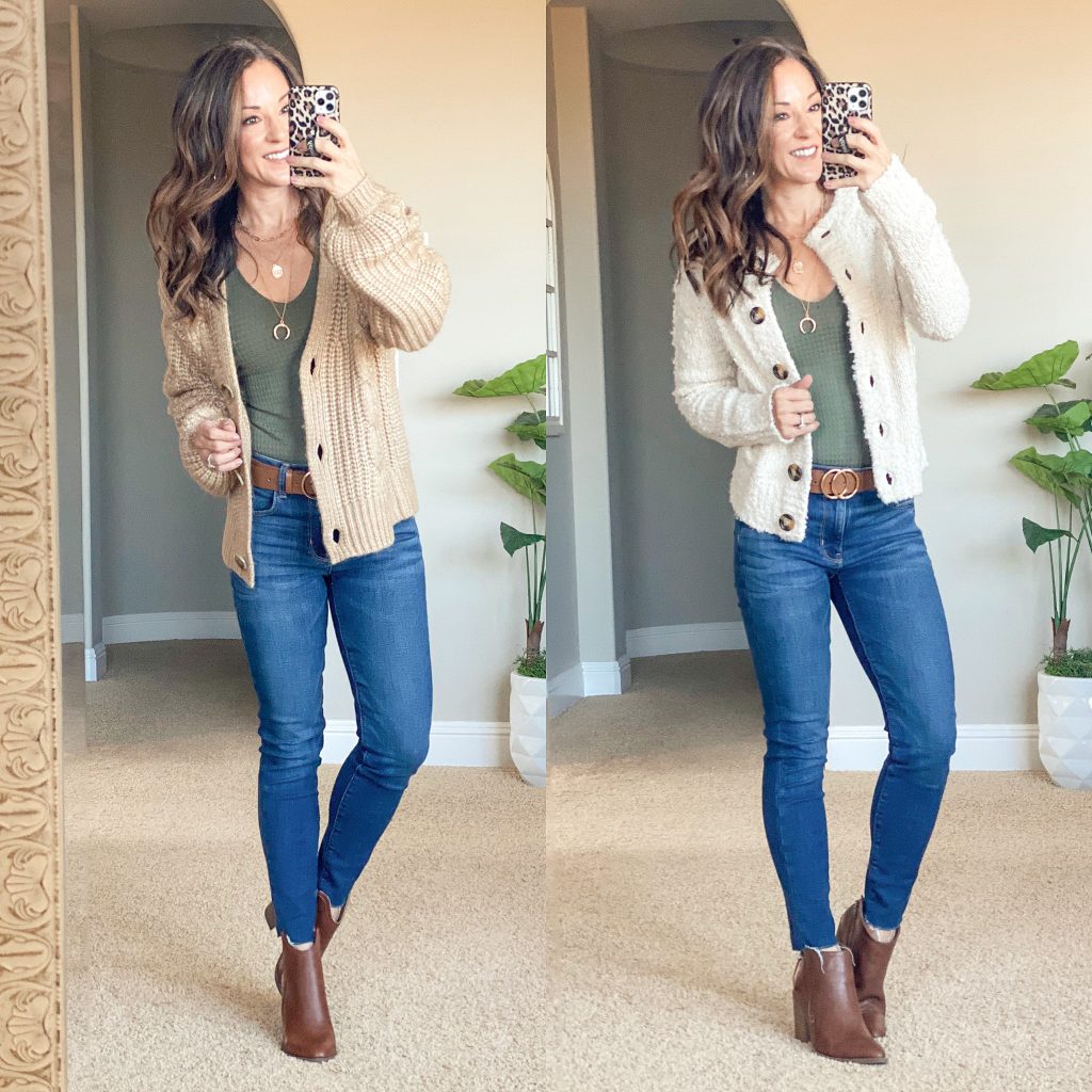Target fall neural sweaters and cardigans // casual fall style // over 40 mom fashion