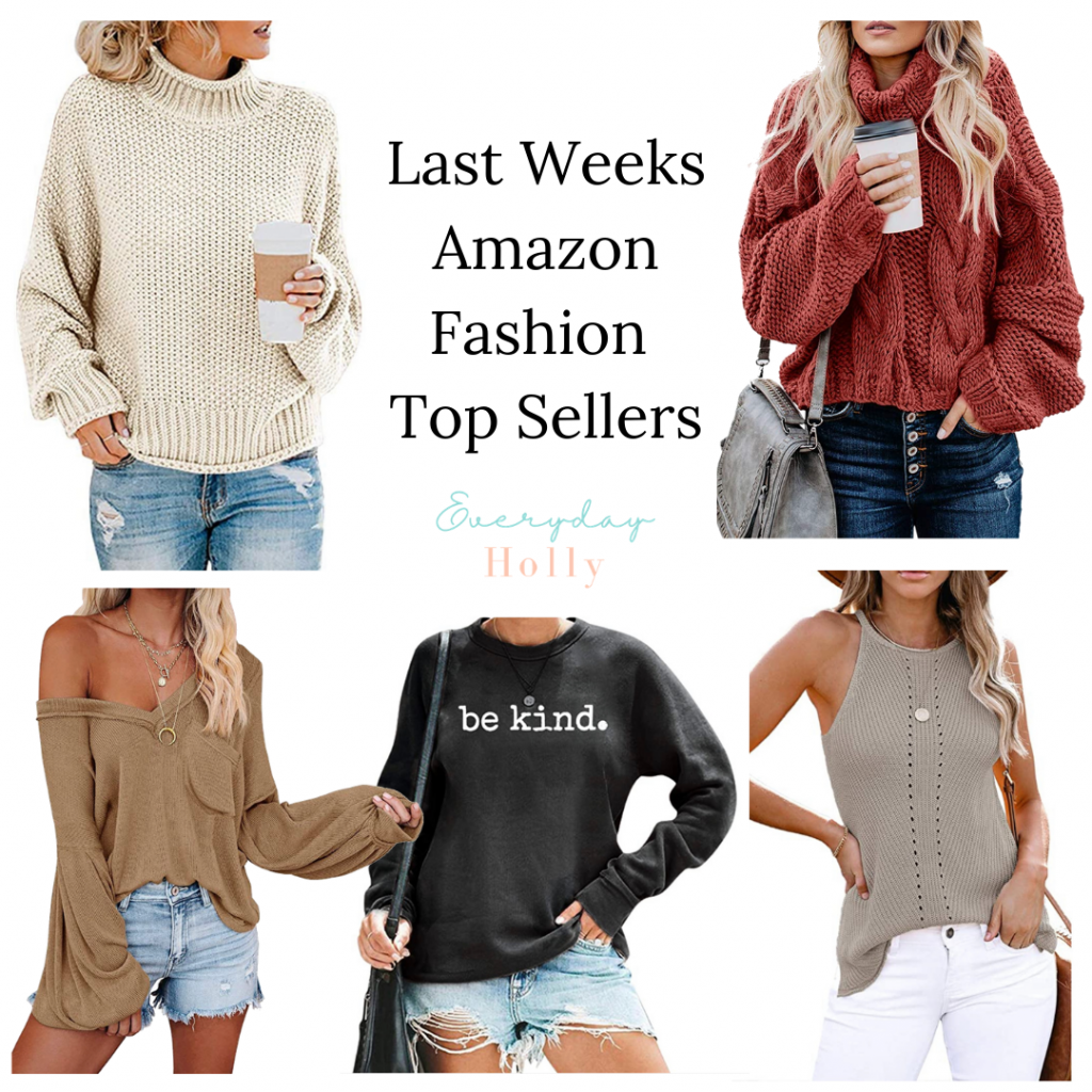Amazon fashion // amazon fall // fall sweaters // fall fashion // Amazon top seller // be kind