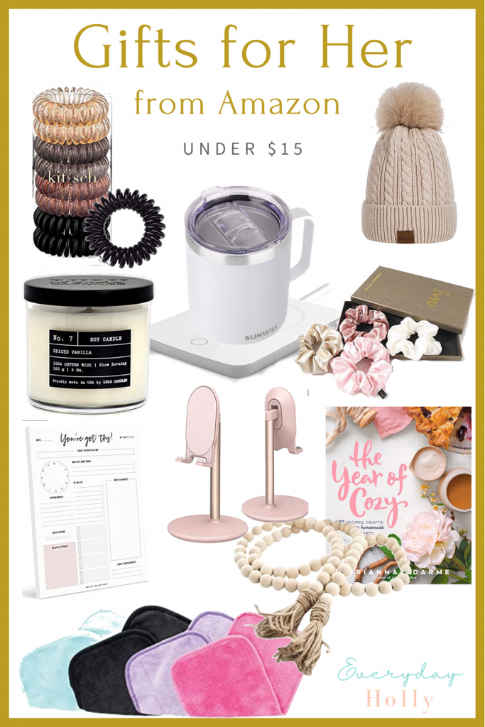 Gift guides for her under $15, Amazing Gift guide for her, gifts for mom, gifts for friends, gifts for girlfriends, affordable gifts, gift ideas for her 