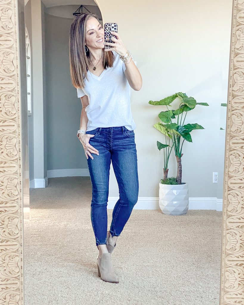 Old navy denim skinny jeans - perfect for petites.