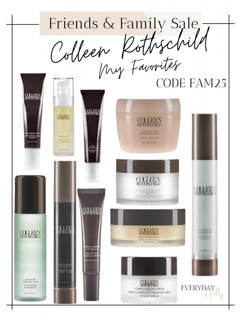 The Best Mature Skincare Products - What I Use Everyday from Colleen Rothschild