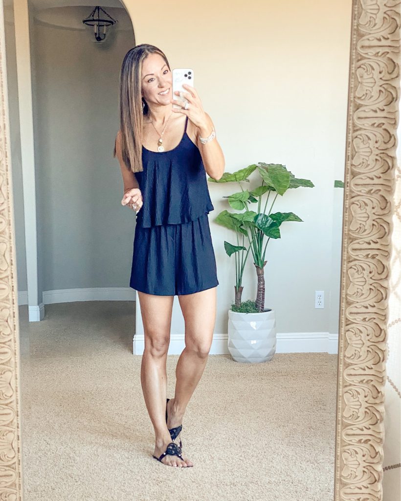 Summer romper - easy outfit - casual summer style